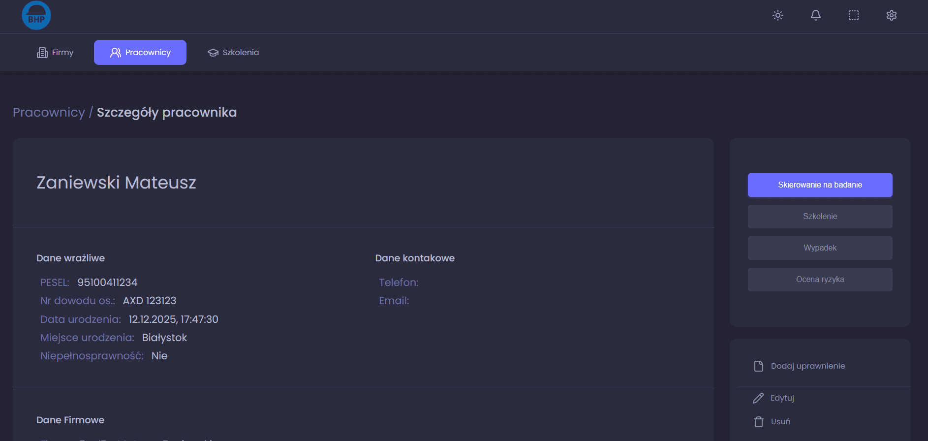 Zdjęcie poglądowe projektu nr 3
